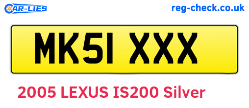 MK51XXX are the vehicle registration plates.