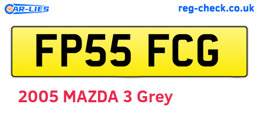 FP55FCG are the vehicle registration plates.