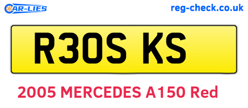 R30SKS are the vehicle registration plates.