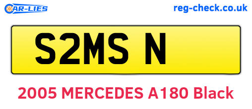 S2MSN are the vehicle registration plates.