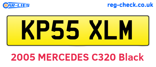 KP55XLM are the vehicle registration plates.