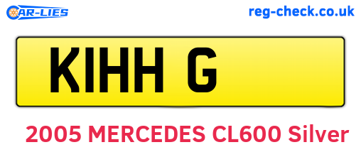 K1HHG are the vehicle registration plates.