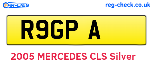 R9GPA are the vehicle registration plates.
