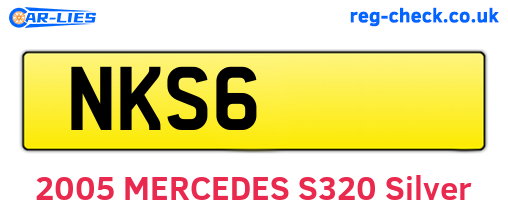 NKS6 are the vehicle registration plates.