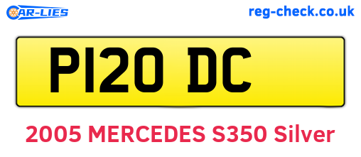 P12ODC are the vehicle registration plates.