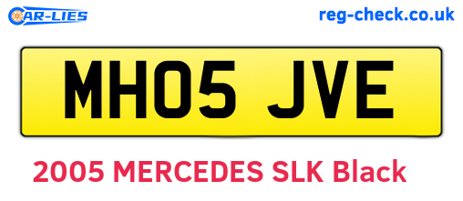 MH05JVE are the vehicle registration plates.