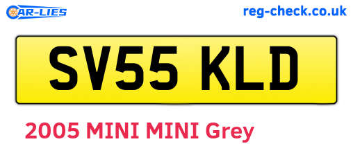 SV55KLD are the vehicle registration plates.
