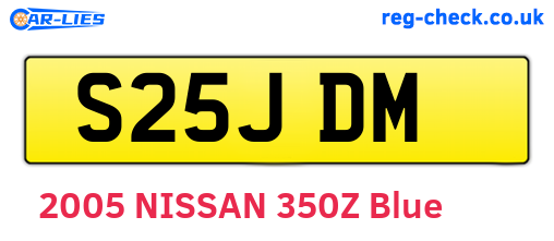 S25JDM are the vehicle registration plates.