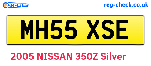 MH55XSE are the vehicle registration plates.