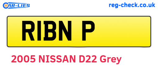 R1BNP are the vehicle registration plates.