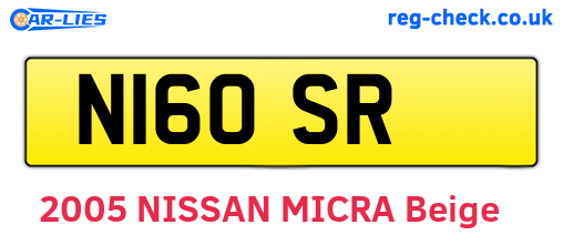 N16OSR are the vehicle registration plates.