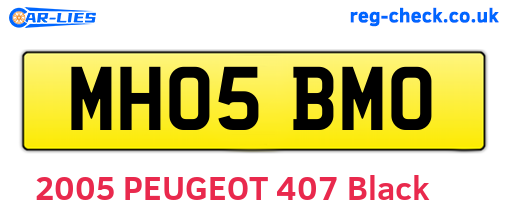 MH05BMO are the vehicle registration plates.