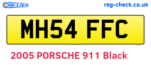 MH54FFC are the vehicle registration plates.