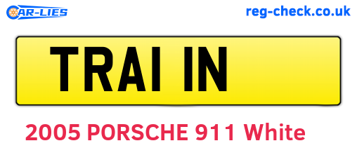 TRA11N are the vehicle registration plates.