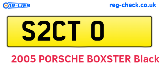 S2CTO are the vehicle registration plates.
