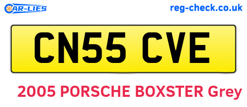 CN55CVE are the vehicle registration plates.