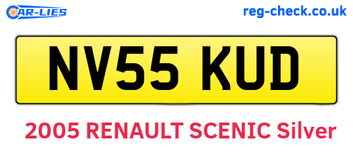 NV55KUD are the vehicle registration plates.
