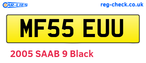 MF55EUU are the vehicle registration plates.