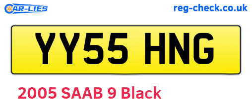 YY55HNG are the vehicle registration plates.
