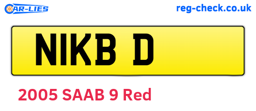 N1KBD are the vehicle registration plates.