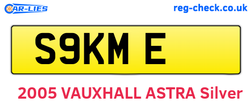 S9KME are the vehicle registration plates.