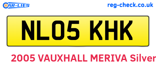 NL05KHK are the vehicle registration plates.