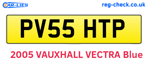 PV55HTP are the vehicle registration plates.