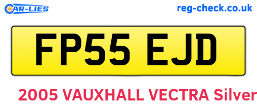 FP55EJD are the vehicle registration plates.