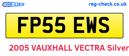 FP55EWS are the vehicle registration plates.