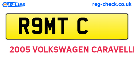 R9MTC are the vehicle registration plates.
