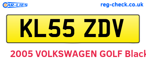 KL55ZDV are the vehicle registration plates.