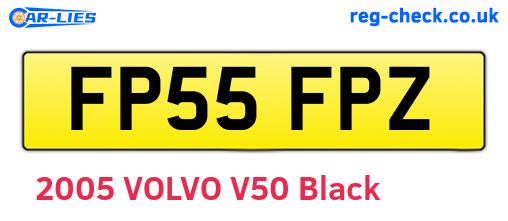 FP55FPZ are the vehicle registration plates.