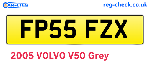 FP55FZX are the vehicle registration plates.