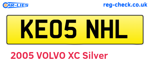 KE05NHL are the vehicle registration plates.