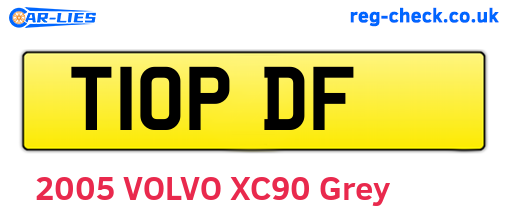 T10PDF are the vehicle registration plates.