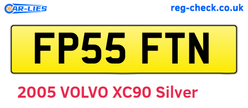 FP55FTN are the vehicle registration plates.