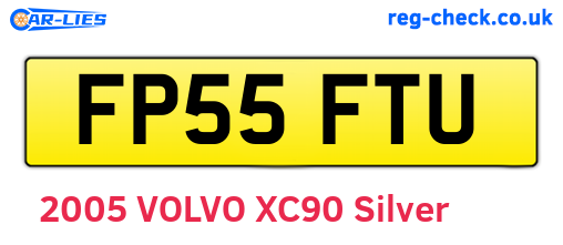 FP55FTU are the vehicle registration plates.