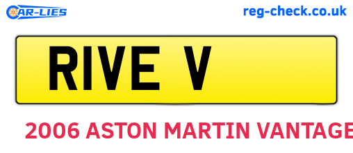 R1VEV are the vehicle registration plates.