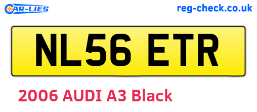 NL56ETR are the vehicle registration plates.
