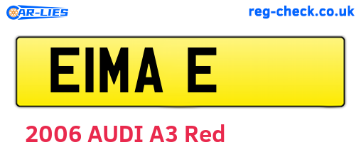 E1MAE are the vehicle registration plates.