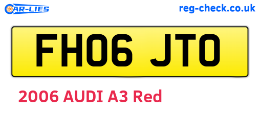 FH06JTO are the vehicle registration plates.
