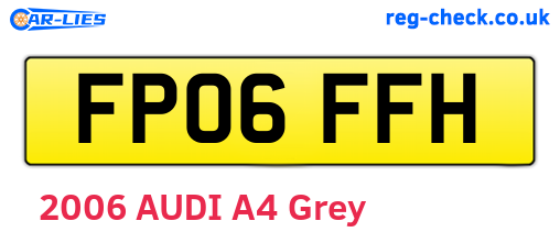 FP06FFH are the vehicle registration plates.