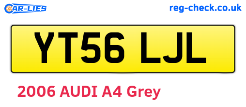 YT56LJL are the vehicle registration plates.