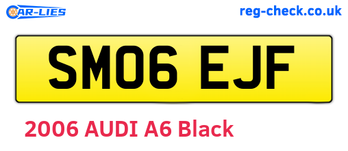 SM06EJF are the vehicle registration plates.