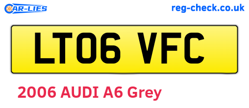 LT06VFC are the vehicle registration plates.