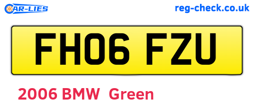 FH06FZU are the vehicle registration plates.