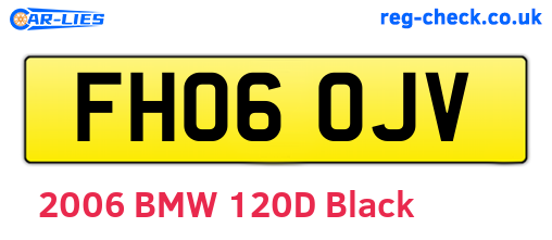 FH06OJV are the vehicle registration plates.