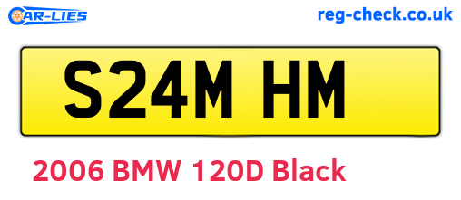 S24MHM are the vehicle registration plates.