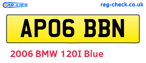 AP06BBN are the vehicle registration plates.