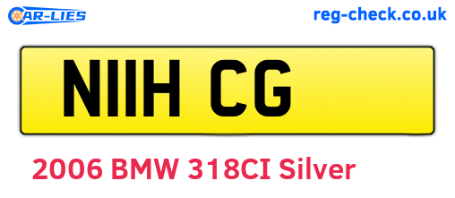 N11HCG are the vehicle registration plates.